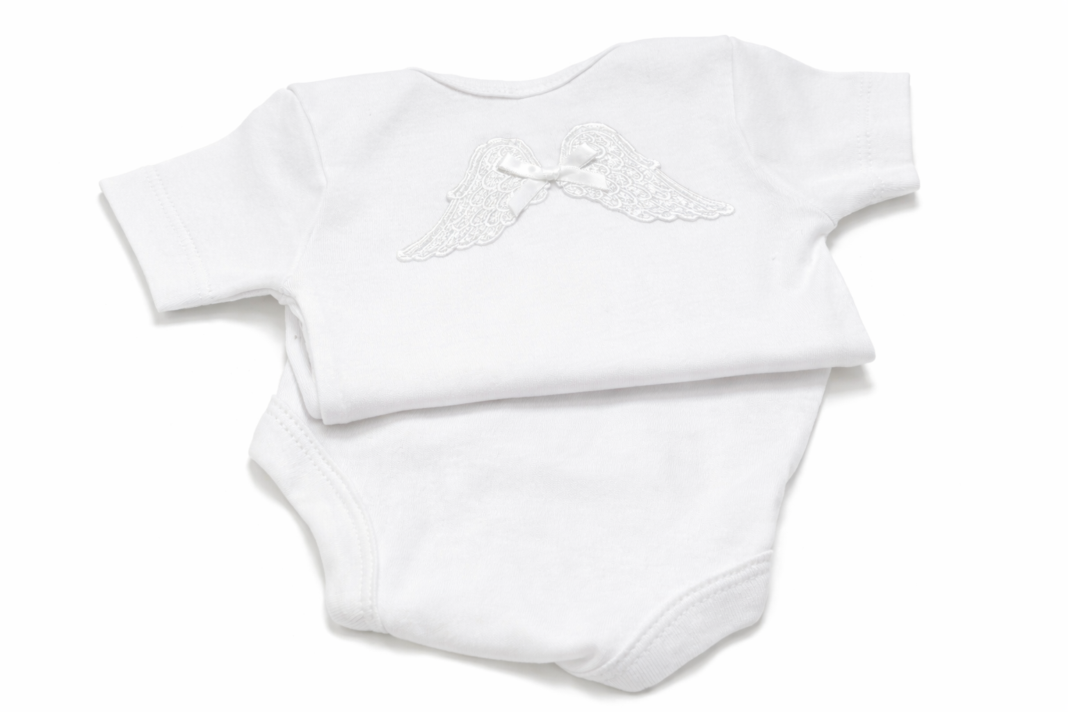 White Angel Baby One Piece